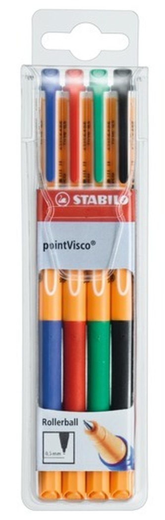 STABILO pointVisco 4 ks Pouzdro