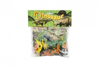 Dinosauři  plast 5cm v sáčku 20x22cm