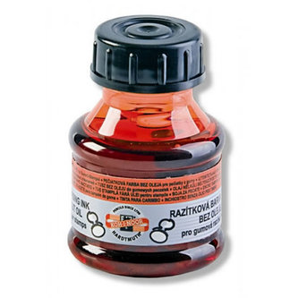 Koh-i-noor razitkova barva 50 g červená Koh-i-noor razitkova barva 50 g červená