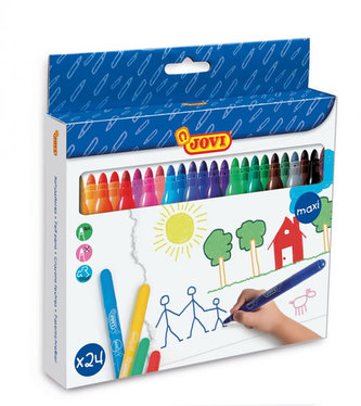 JOVI fixy hrubé MAXI 24 ks JOVI fixy hrubé MAXI 24 ks