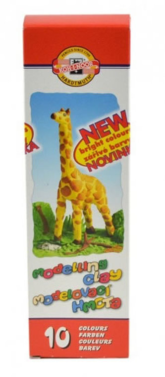 Koh-i-noor modelovací hmota/modelína sada10 ks