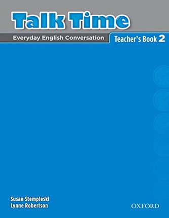 Talk Time 2 Teacher´s Book