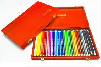 Koh-i-noor pastelky umělecké POLYCOLOR kreslířská sada 36 ks v dřevěné krabičce Koh-i-noor pastelky umělecké POLYCOLOR kreslířská sada 36 ks v dřevěné krabičce
