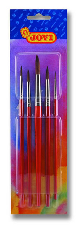 JOVI SADA štětců 5ks (kulatý č. 0,4,6,8,12)