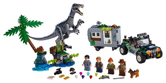 LEGO JURASIC PARK 75935 Setkání s Baryonyxem: Hon za pokladem