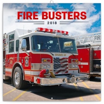 Hasiči - nástěnný kalendář 2018