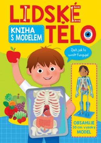 Lidské tělo - kniha s modelem