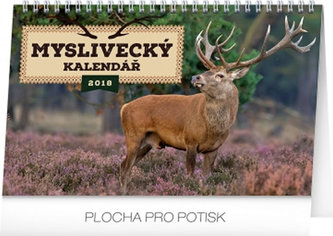 Kalendář stolní 2018 - Myslivecký, 23,1 x 14,5 cm