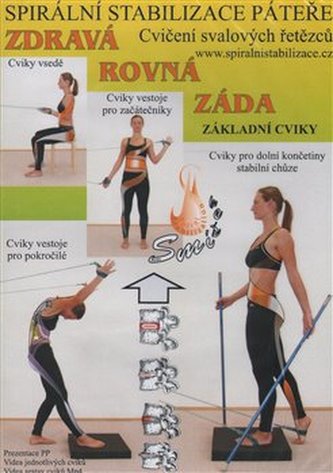 DVD-Spirální stabilizace páteře - Zdravá rovná záda /pro PC/