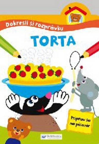 Dokresli si roprávku! Torta
