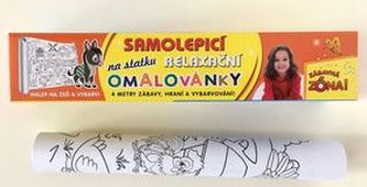 Na statku - Samolepící relaxační omalovánky