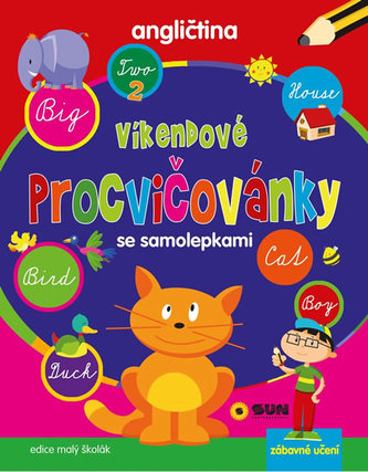 Angličtina - Víkendové procvičovánky se samolepkami