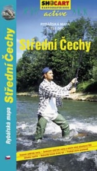Střední Čechy, rybářská mapa