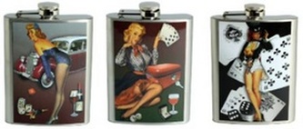 Likérka celokovová s potiskem 12 cm 8 druhů