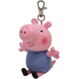 Plyš očka přívěšek Peppa Pig - George