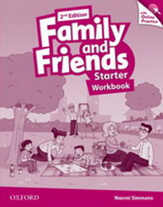 Family and Friends 2nd Edition Starter Workbook with Online Skills Practice
