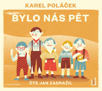 Bylo nás pět - CDmp3 (Čte Jan Zadražil)