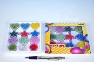 Korálky 11 barev v krabičce