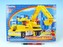 Stavebnice Cheva 27 Jeřáb bagr plast 234ks v krabici 30x22x5cm