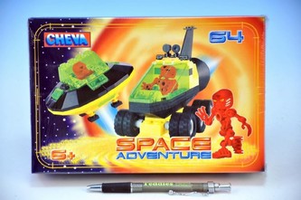 (C) Stavebnice Cheva 64 Létající talíř 157ks v krabičce