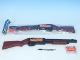 Pistole/Puška s přísavkami plast 57cm v sáčku