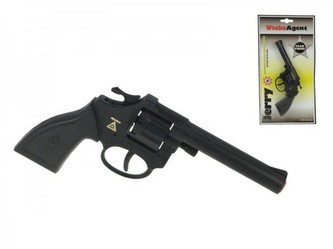 Pistole - Kapslovka Jerry 19cm 8 ran na kartě