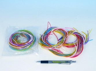 Provázky zaplétací 25 ks v sáčku