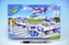 Stavebnice BanBao Auto Policie 110ks + 1 figurka v krabičce 23x15x5cm