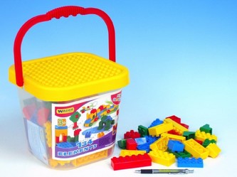 Kbelík s plastovými kostkami mini 134d. Blocks Wader 3+