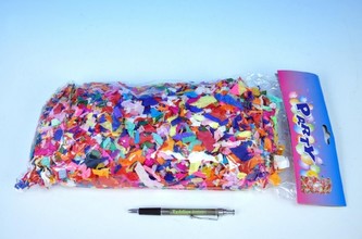Papírové konfety mix barev 100 g