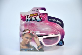 Nerf Rebelle Brýle Vision Gear plaast na kartě