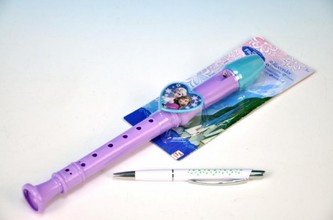 Flétna plast 28cm Frozen/Ledové království na kartě