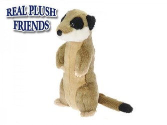 Surikata plyšová 27cm stojící v sáčku 0m+