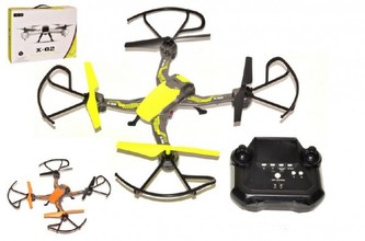 Dron s kamerou RC 35cm plast + USB kabel pro dobíjení v krabici