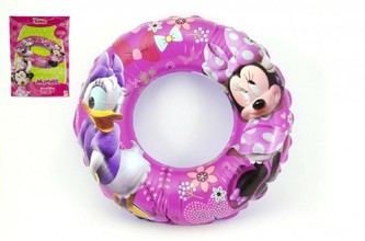 Kruh nafukovací Minnie 42cm, vnitřní průměr 20cm v sáčku