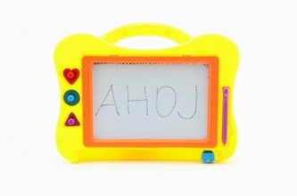 Magnetická tabulka plast 27x22cm v sáčku