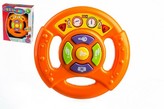 Volant pro nejmenší plast 15cm na baterie se zvukem se světlem v krabici 6m+