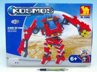 Stavebnice Dromader Kosmický Robot Maxi 25660 381ks v krabici 38x28x5,5cm