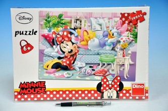 Puzzle Pohoda u Minnie XL 47x33cm 300 dílků v krabici 23x34x3,5cm
