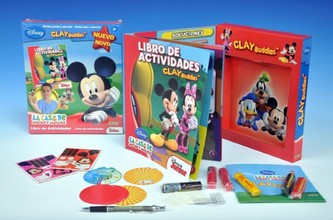 Modelína/Plastelína Mickey Mouse s doplňky v krabici