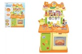Kuchyňka plast 98cm na baterie se zvukem se světlem 44ks 63x98x37,5cm v krabici