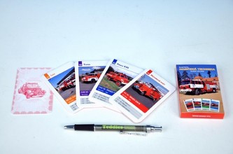 Kvarteto Hasiči Auta společenská hra - karty v papírové krabičce Kvarteto Hasiči Auta společenská hra - karty v papírové krabičce