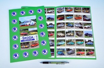 Pexeso Auta Škoda společenská hra