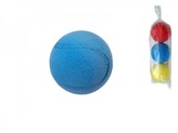 Soft míč na soft tenis pěnový průměr 7cm 3ks v sáčku