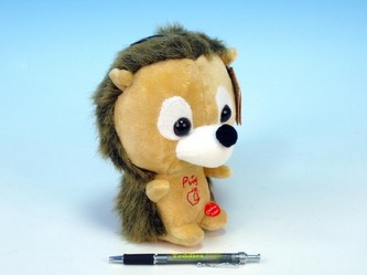 Ježek Pity plyš česky mluvící 21cm na baterie