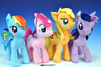 Poník My Little Pony plyš 40 cm, 4 druhy (1ks)