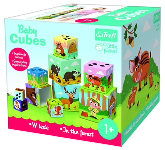 Baby edukativní kostky V lese