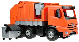 Auto popelář plast 72cm 3-osý Mercedes Actros v krabici