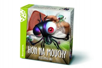 Hon na mouchy společenská hra v krabici 26x26x7cm