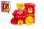 Lokomotiva/Vlak plast 14x13cm na baterie se zvukem v krabici 6m+